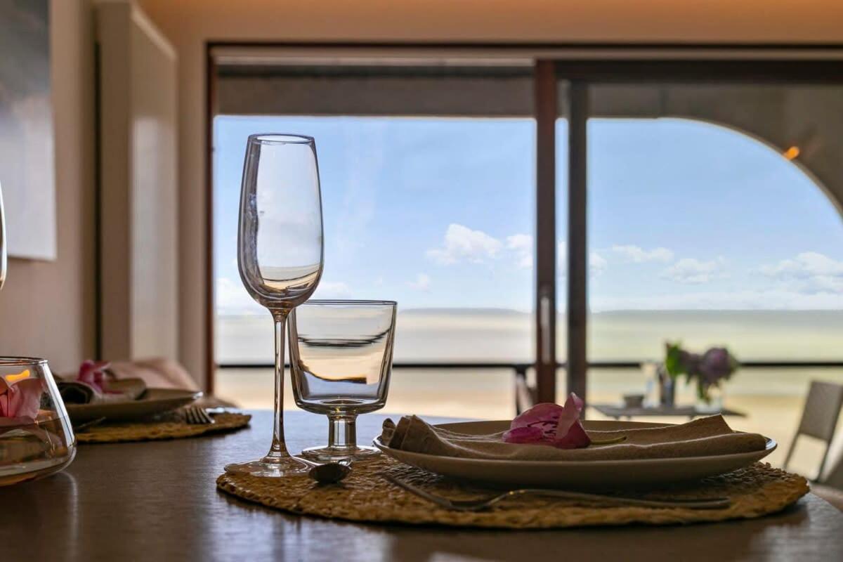 Huswell - Studio With Great Sea View On Terrace 克诺克－海斯特 外观 照片