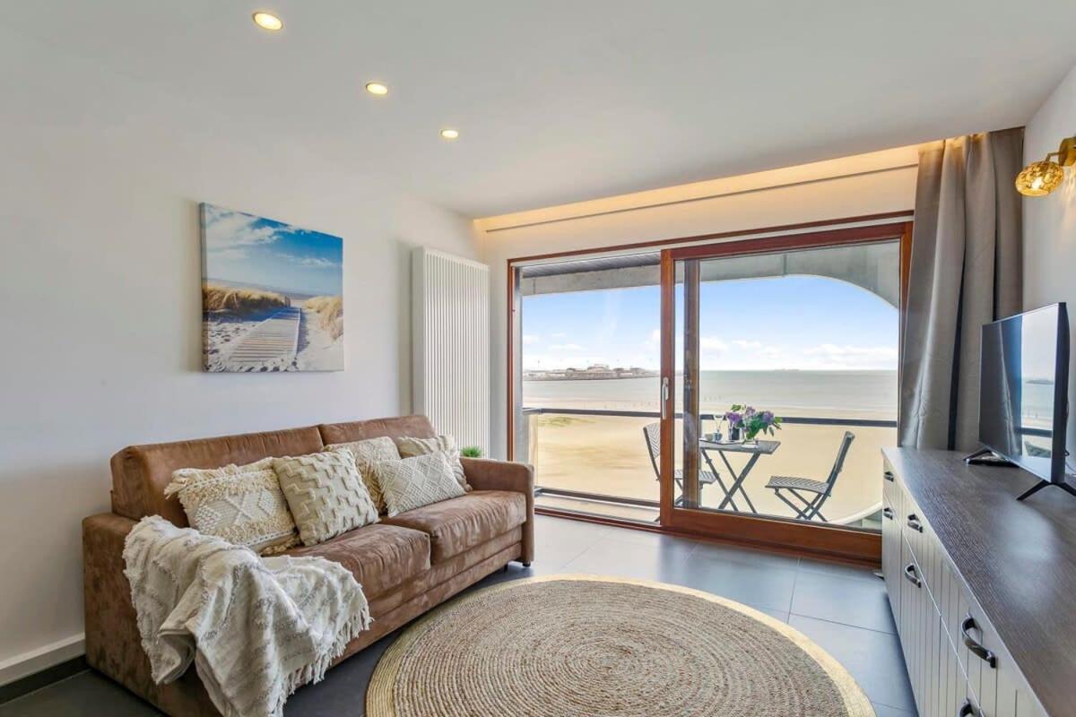 Huswell - Studio With Great Sea View On Terrace 克诺克－海斯特 外观 照片