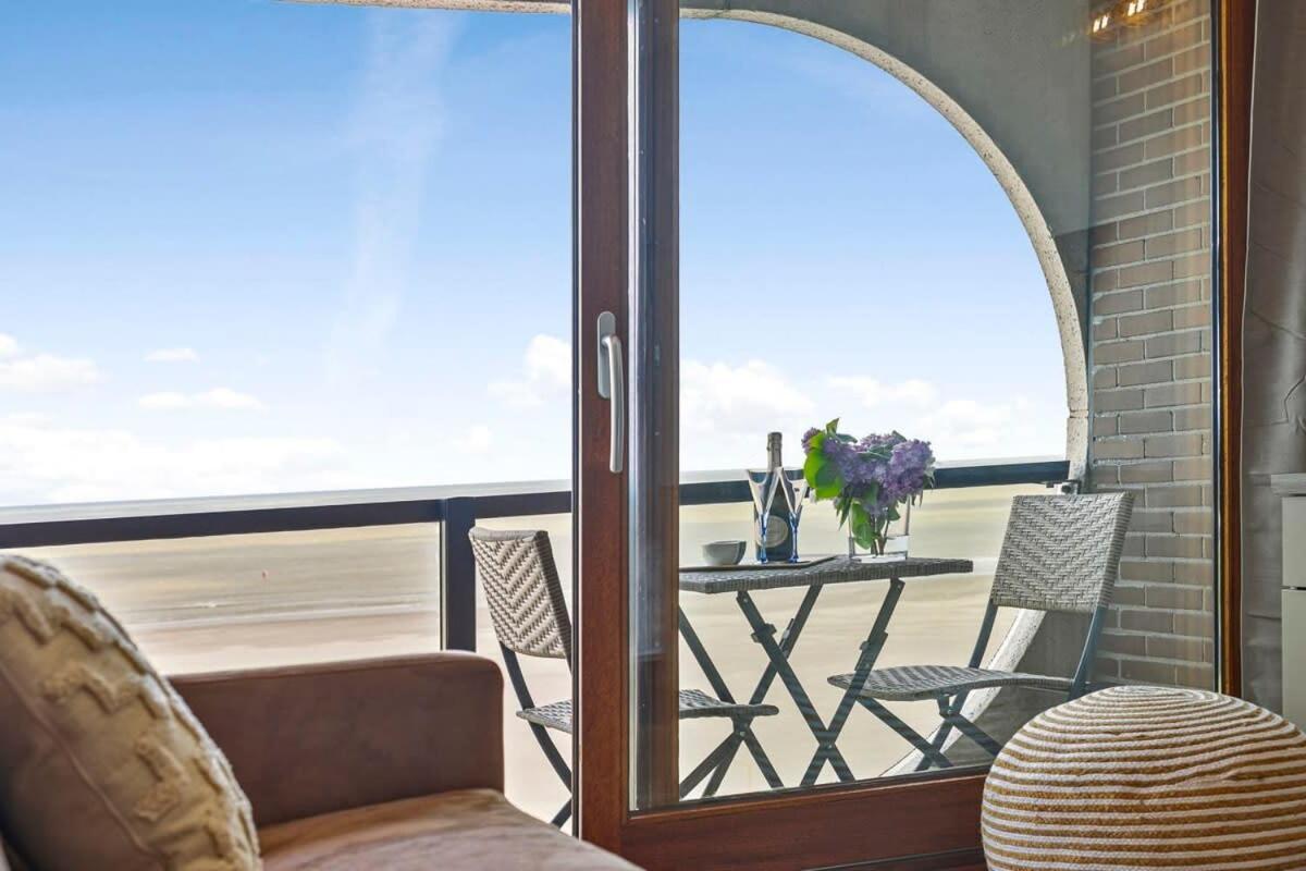 Huswell - Studio With Great Sea View On Terrace 克诺克－海斯特 外观 照片